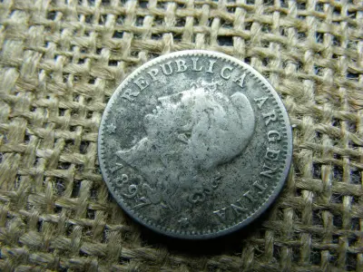 Argentína 20 centavos, 1897