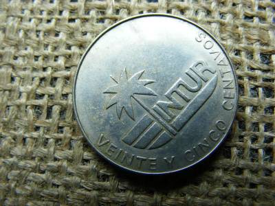 Kuba 25 centavos, 1981, Centavos INTUR
