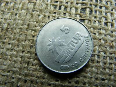 Kuba 5 Centavos, 1981, INTUR