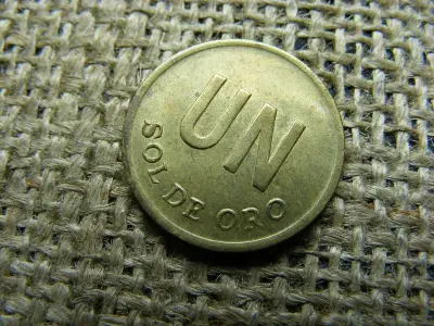 Peru 1 Sol de Oro, 1975, nagy típus