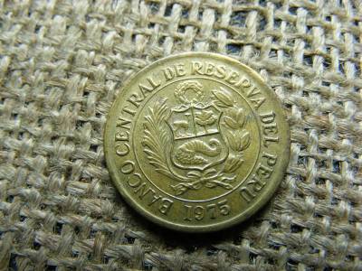 Peru 1 Sol de Oro, 1975, nagy típus