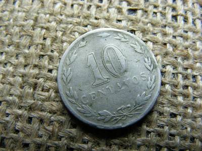 Argentína 10 centavos, 1928