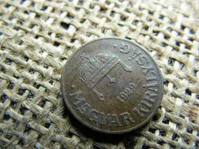 1 fillér 1929, ritka