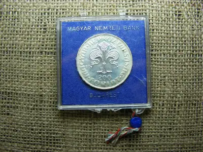 Ezüst 200 forint, 1978, BU