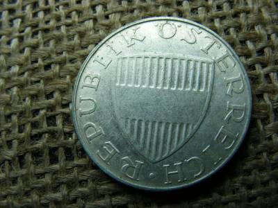 Ausztria, 10 Schilling, 1958, ezüst