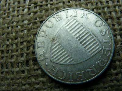 Ausztria, 10 schilling, 1968, ezüst