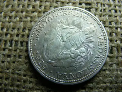 Ezüst 2 pengő, 1929