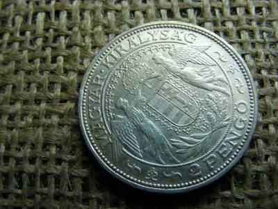 Ezüst 2 pengő, 1929