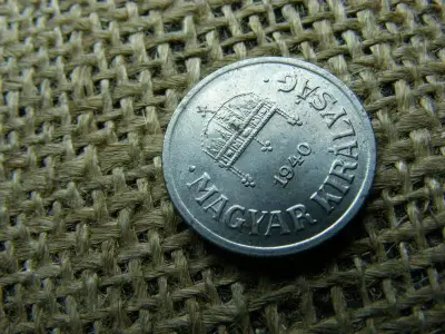 2 Fillér, 1940, Vas, Sima Peremű