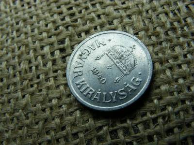 2 Fillér, 1940, Vas, Sima Peremű