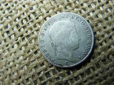 Ezüst 5 krajcár, 1840, V. Ferdinánd, Prága