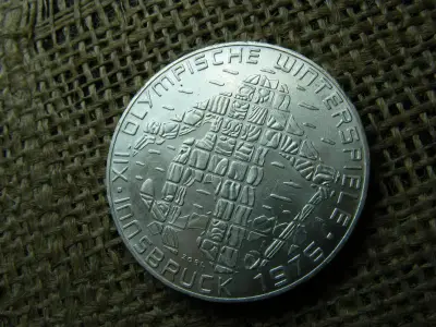 Ezüst 100 schilling érme, 1976