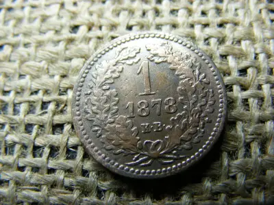 1 krajcár 1878 KB, ritkább