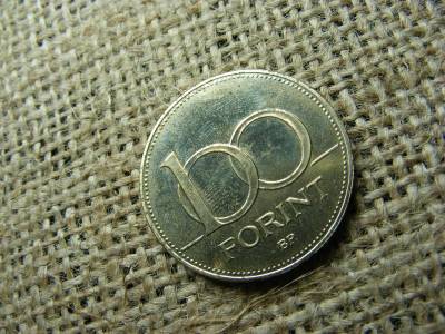100 forintos érme, 1998, ritka BU
