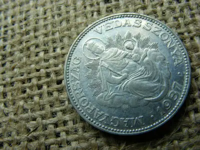 Ezüst 2 pengő, 1937