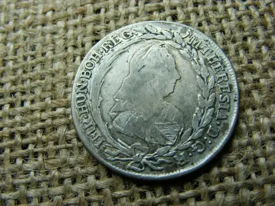 Ezüst 20 krajcár, 1780, Mária Terézia, Erdély