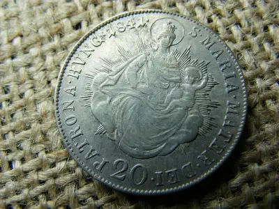 Ezüst 20 krajcár, 1841 B