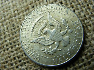 USA 1/2 dollár, 1964, Kennedy-féle emlékérem