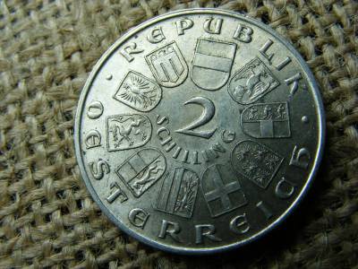 Ausztria 2 schilling, 1929, ezüst