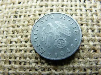Birodalmi 5 pfennig, 1942, F jelzés