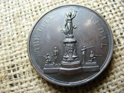 Nagy-Britannia The Bell Medal, 1908, Miniature Rifle Club