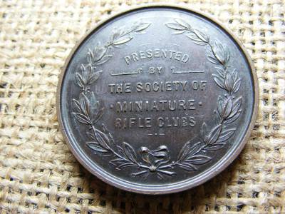 Nagy-Britannia The Bell Medal, 1908, Miniature Rifle Club
