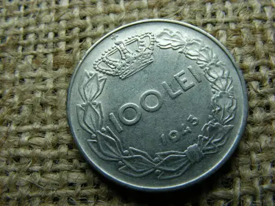 Románia 100 lei, 1944