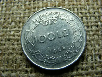 Románia 100 lei, 1944