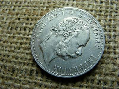 Ferenc József, 1 forint, 1873, ezüst