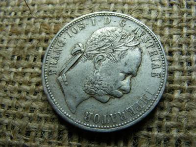 Ferenc József, 1 forint, 1880, ezüst