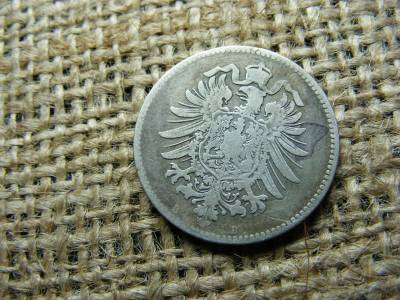 Birodalmi 1 márka, 1875, ezüst