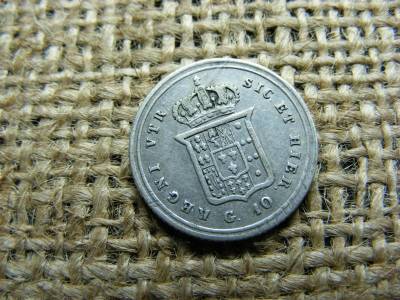 Olaszország, 10 Grana, 1848, Ferdinando II, ritka