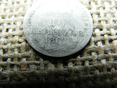 Ezüst 10 krajcár, 1868, GYF MKVP, R
