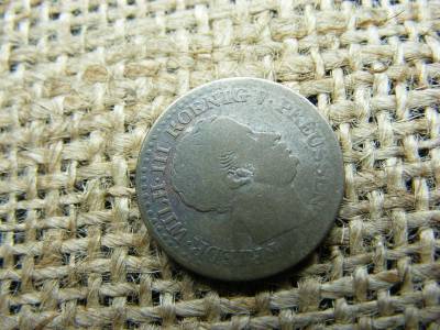 Porosz 1 Silbergroschen, 1833 A, Frigyes Vilmos III