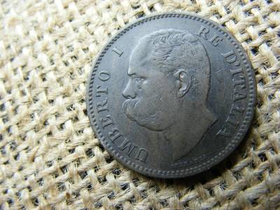 Olaszország 5 centesimi, 1895, R