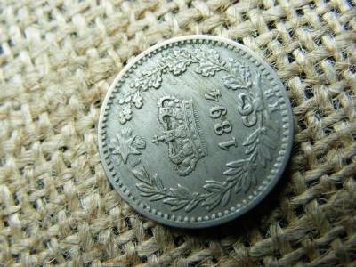 Olaszország 20 centesimi, 1894, Umberto I