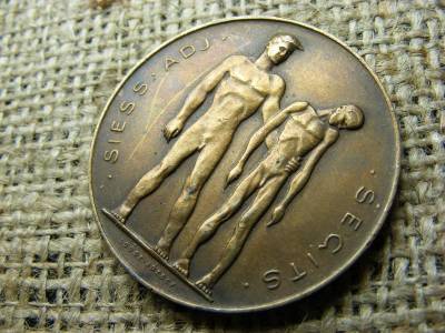 Loósz József SAS érme, 1920, Hadifoglyokért