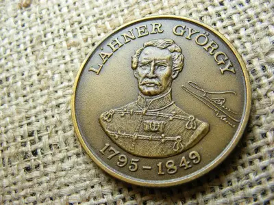 Láhner György Aradi Vértanúk Érem, 1991, MÉE Gyöngyös