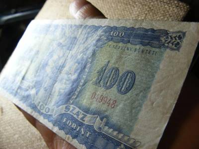 100 forintos bankjegy, 1946, ritka, eredeti tartás