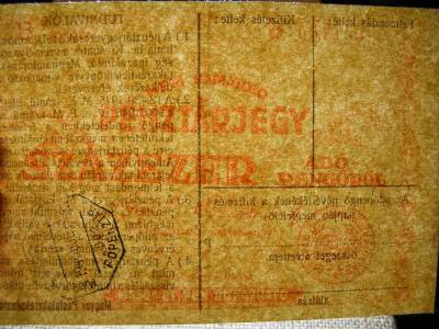 Nem kamatozó Pénztárjegy, 1946, 100000 Adópengő