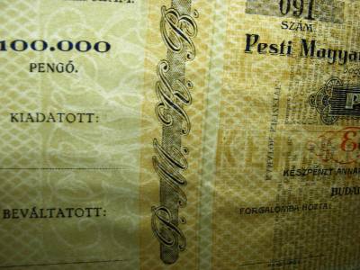 Pesti Magyar Kereskedelmi Bank 100000 Pengő, 1945