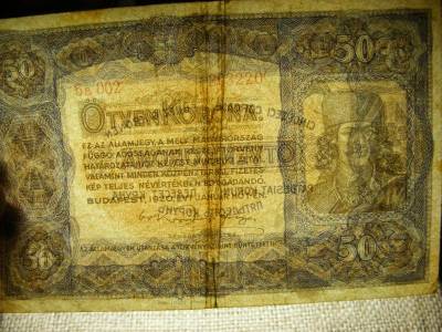 50 korona, 1920, Osztrák-Magyar Bankjegy
