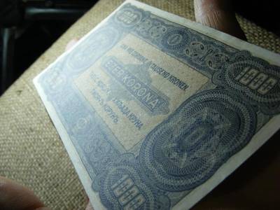 1000 korona, 1923, 8 fillér