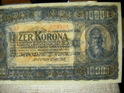 1000 Korona, 1923, Magyar Királyság