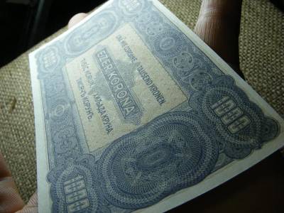 1000 Korona, 1923, Magyar Királyság