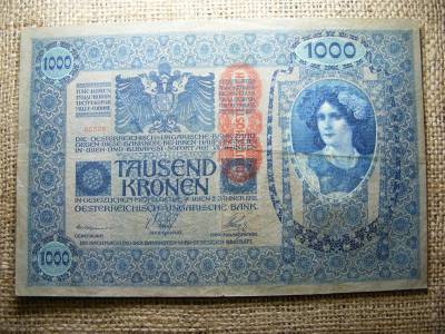 1000 Korona, 1902, DÖ