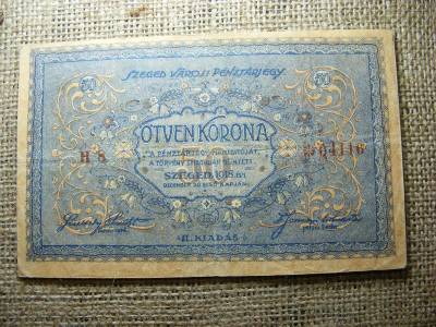 Szeged 50 korona, 1918, II. kiadás