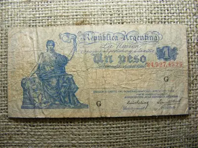 Argentína 1 peso bankjegy, 1935, G sorozat