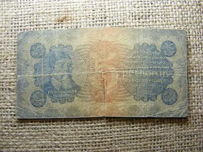 Csehszlovákia 5 korona, 1921, korun