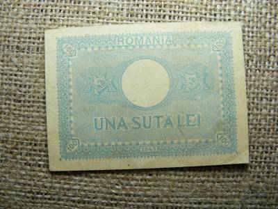 Románia 100 lei, 1945, papírpénz